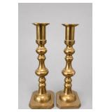 Pair Brass Candlesticks