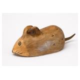Paper Mache Mouse Figurine