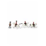 Britains Mounted Cavalry Figures, 4-Piece Lot