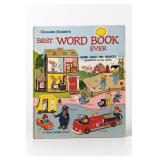 Richard Scarry Best Word Book Ever 1970