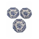 Spode Blue Rose Blue Room Collection Plate Set
