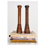 Wooden Craft Tools & Quilting Books Set