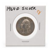 1964-D Washington Quarter, Silver