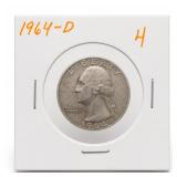 1964-D Washington Quarter, Silver