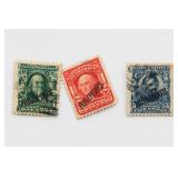 Philippines 1903-4 Overprint Issues, 3 Stamps