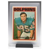 1972 Topps Nick Buoniconti Dolphins Card