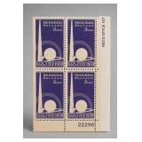 1940 USA 875 Dr. Crawford W. Long 2Â¢ Plate Block