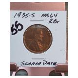 1909 Lincoln Wheat Cent, Fine, VDB