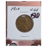 1935-S Lincoln Wheat Cent, MS64