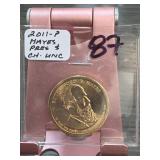 1922 Peace Dollar, Choice UNC, Silver