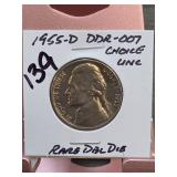 1930 Buffalo Nickel, Fine, Clash With Rev Die