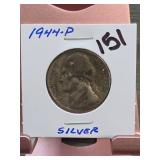 1943-S Jefferson Nickel, Silver