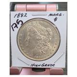 1891-S Morgan Dollar, Choice UNC
