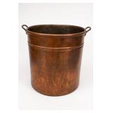 Large Copper Pot With Handles