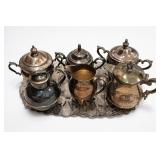 Silverplate Tea And Coffee Service Pieces