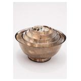 Gorham EP 778 Footed Bowl Set 5pc