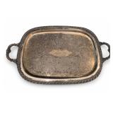 International Silver Co. Silver On Copper Tray