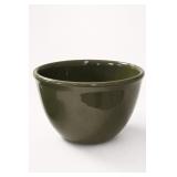 Brusche Pottery Green Glazed Ceramic Bowl
