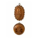 Pair of Copper Decorative Wall Molds