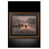 G. Harvey Signed Numbered Framed Print