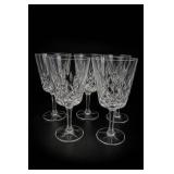 Gorham King Edward Crystal Wine Glass Set of 8