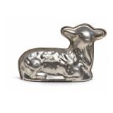 Vintage Aluminum Lamb Cake Mold