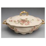 Wm Guerin & Co Limoges Floral Tureen
