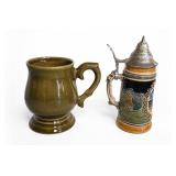 Gerz German Beer Stein & Ceramic Mug Set
