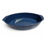 Cerutti Stoneware Blue Speckled Baking Dish