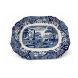 Spode Blue Italian English Earthenware Platter
