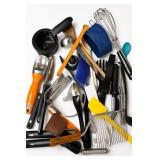 Kitchen Utensil Lot With Tools & Gadgets