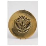Vintage Brass Floral Embossed Mold