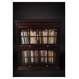 Cookbook Collection With Display Cabinet