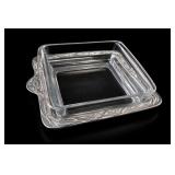 Princess House Fantasia Crystal Square Tray
