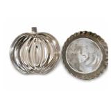 Made In India Pumpkin Tray With Pie Plate