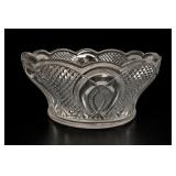 McKee Jubilee Hickman Glass Scalloped Bowl