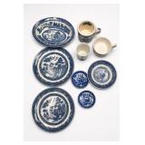 Johnson Bros England & Japan Blue Tableware Set
