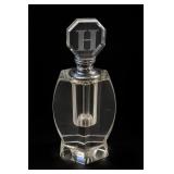Simon Designs Crystal Perfume Bottle With Dauber