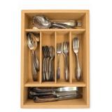 WM. A. Rogers Deluxe Stainless Oneida Flatware Set