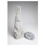 Assorted Garden Decor, Planters & Love Plaque