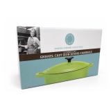 Martha Stewart 5.5-Qt Enamel Cast Iron Casserole
