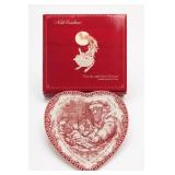 Noble Excellence 'Twas Christmas Heart Plate