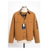 Walls Western Ranch Jacket Brown Medium New