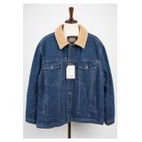 Guide Gear Sherpa-Lined Denim Jacket Size XL