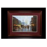 G. Harvey The Blessing Framed Signed Print