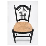 Wheat Back Rush Seat Dining Chair
