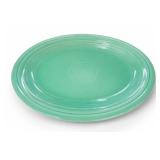 Genuine Fiesta HLC Green Oval Platter