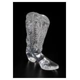 Saint-Louis France Crystal Eagle Head Sculpture