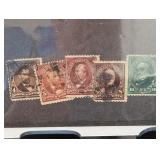 1894 U.S. #254-58 Unwatermarked Set Of 5 Stamps