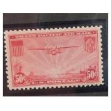 1937 Scott C-22 50Â¢ Trans-Pacific Air Mail Stamp